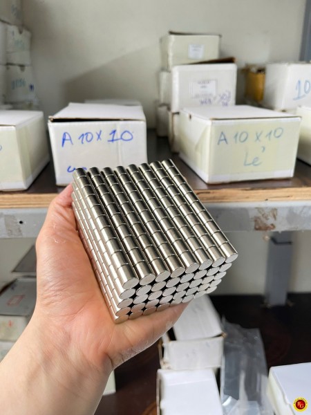 Nam châm đất hiếm 10x10mm